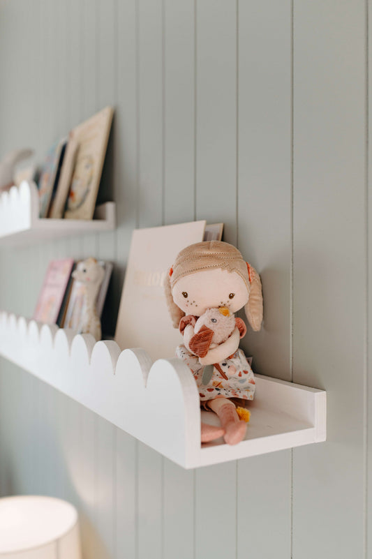 Scallop floating shelves Toddler and Kids furniture