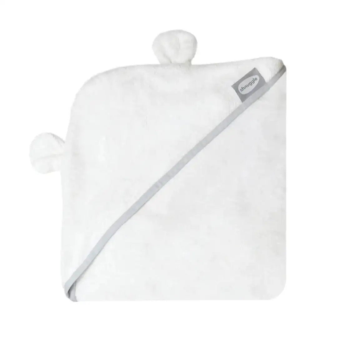 SHNUGGLE HOODED WEARABLE TOWEL Accessories WHITE