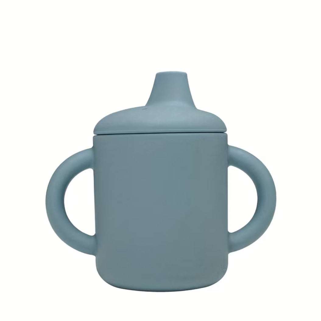 Silicone Sippy cup with Straw set MEAL