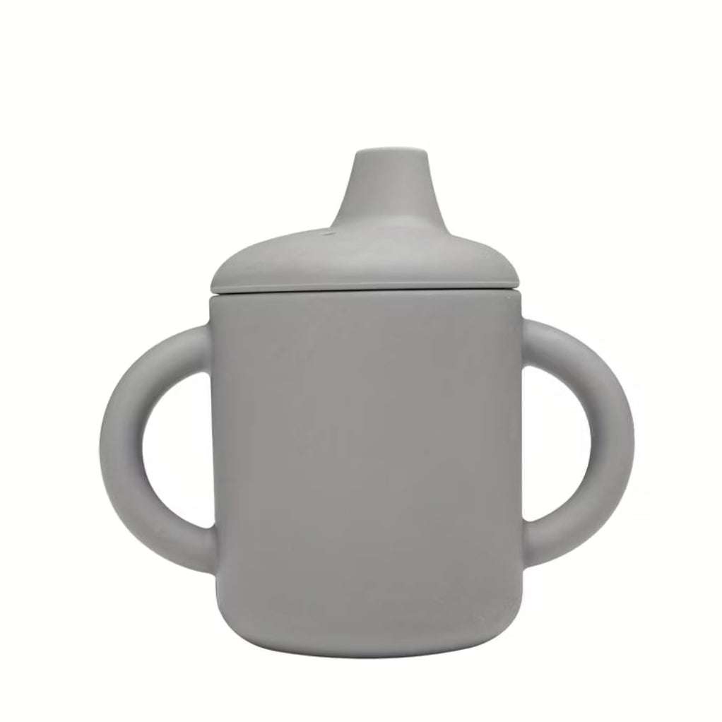 Silicone Sippy cup with Straw set MEAL