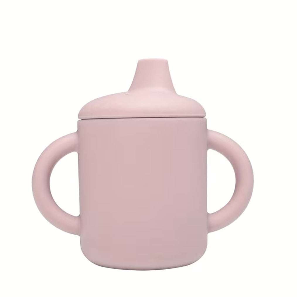 Silicone Sippy cup with Straw set MEAL