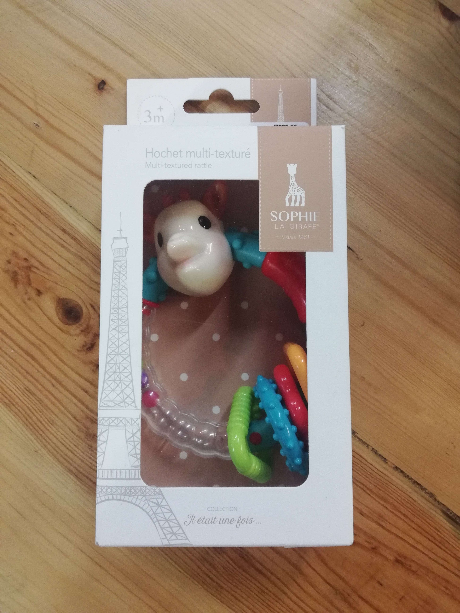 Sophie la girafe multi-textured rattle – PINKFOOT