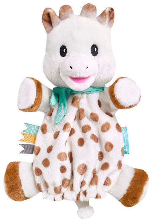 SOPHIE LA GIRAFFE PUPPET COMFORTER Toys