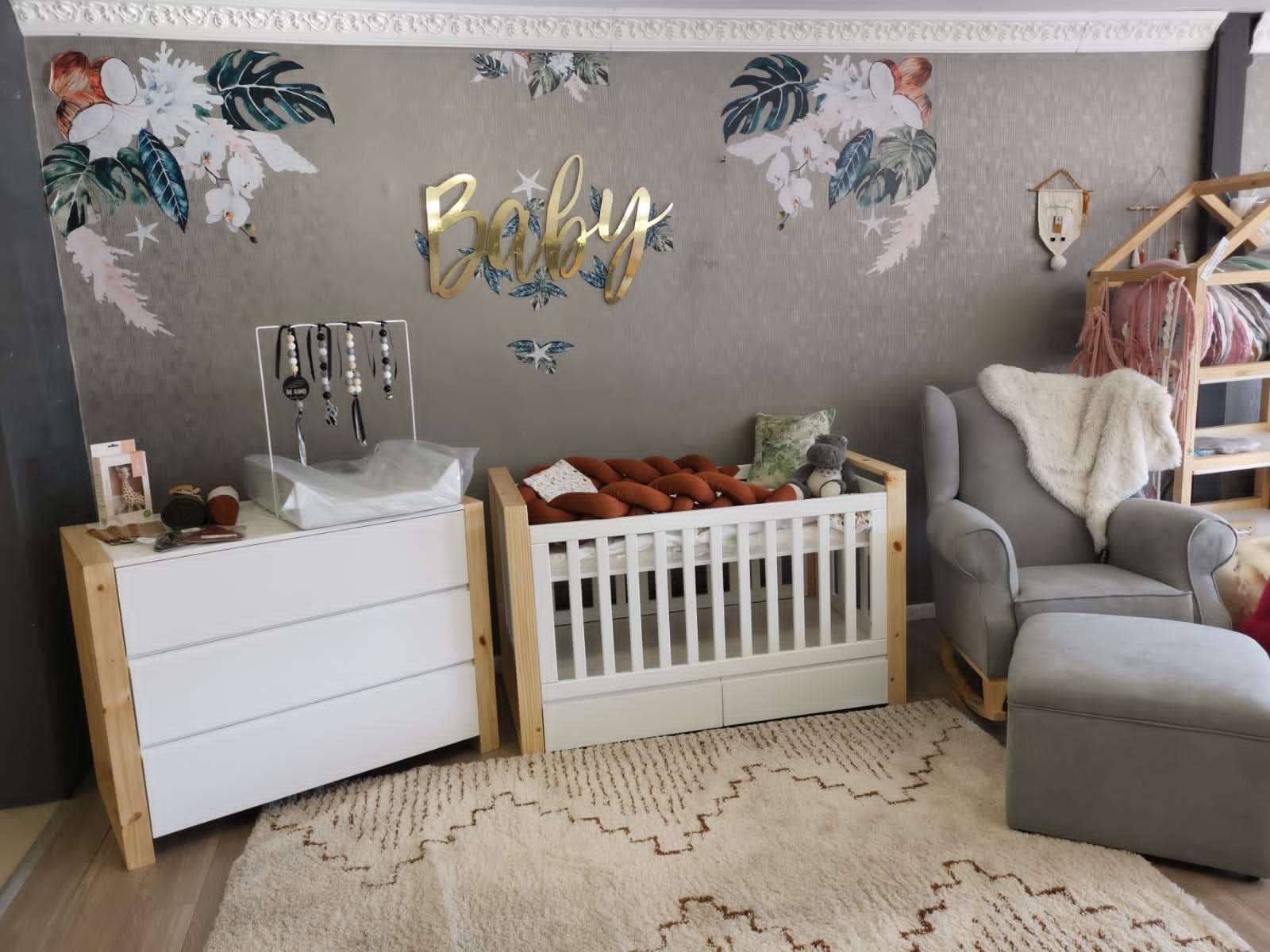 SQUARE FRAME COT Cots