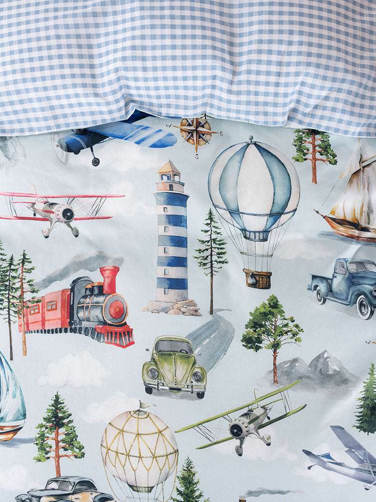 TRANSPORT TALES DUVET COVER BE