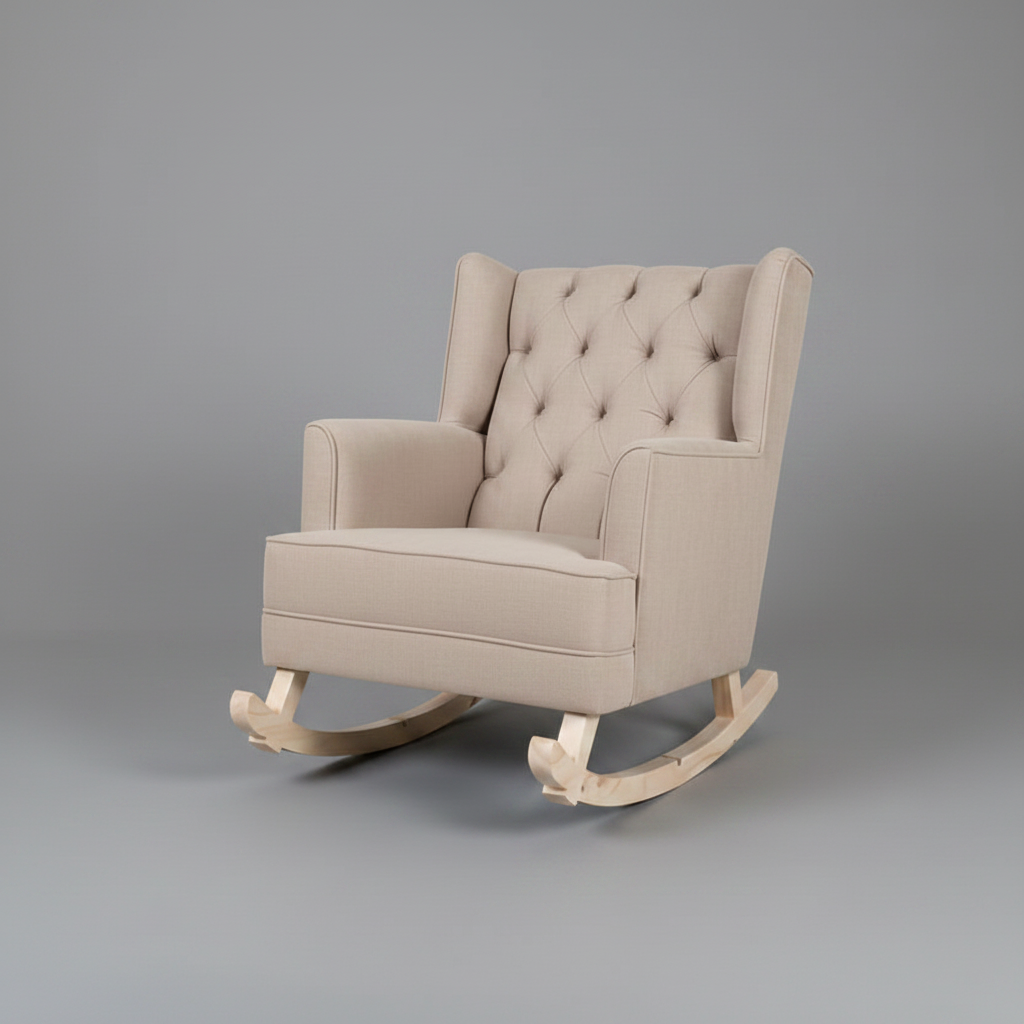 Tufted Rocking chair