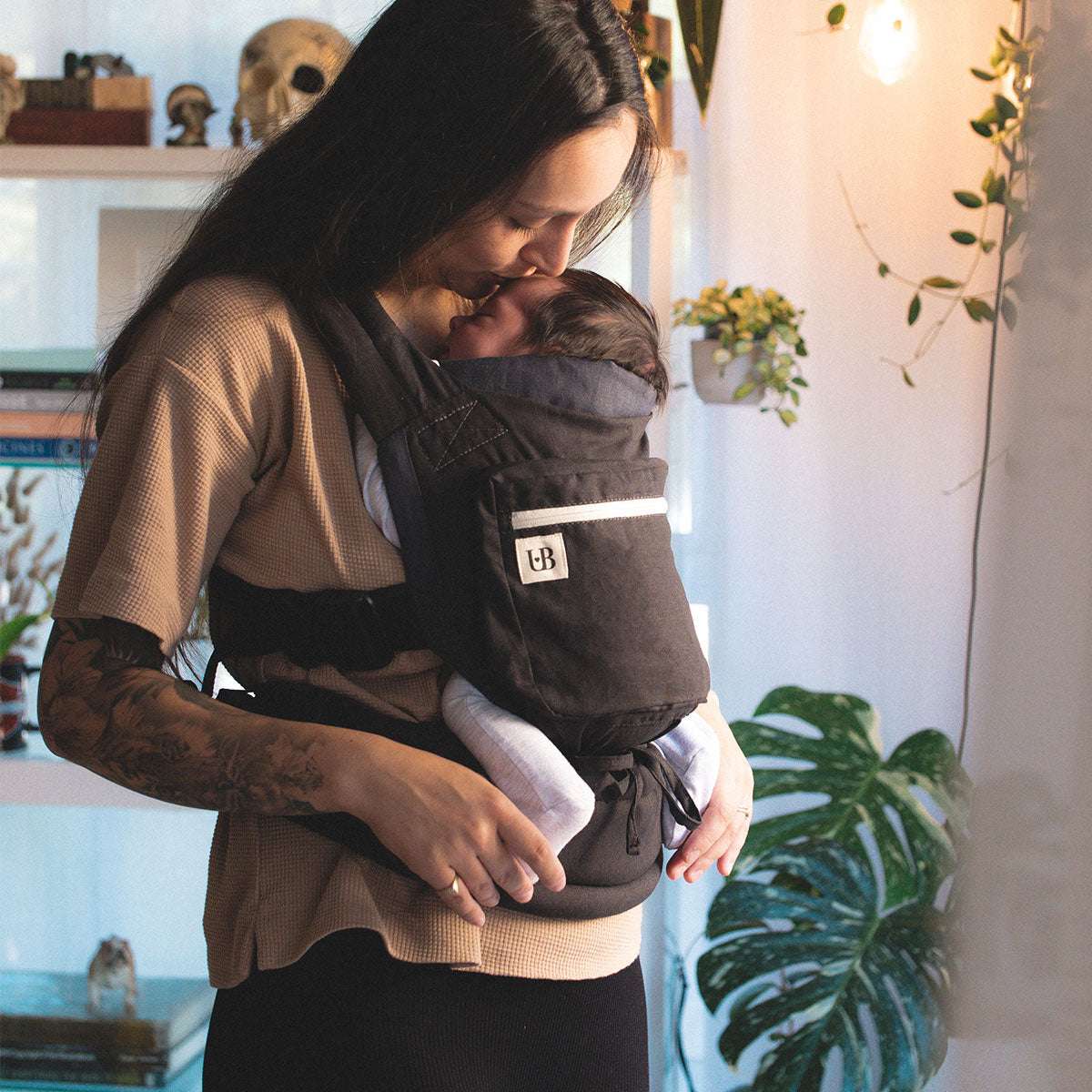 Ubuntu baba Carrier Stage 1 - Black Carrier