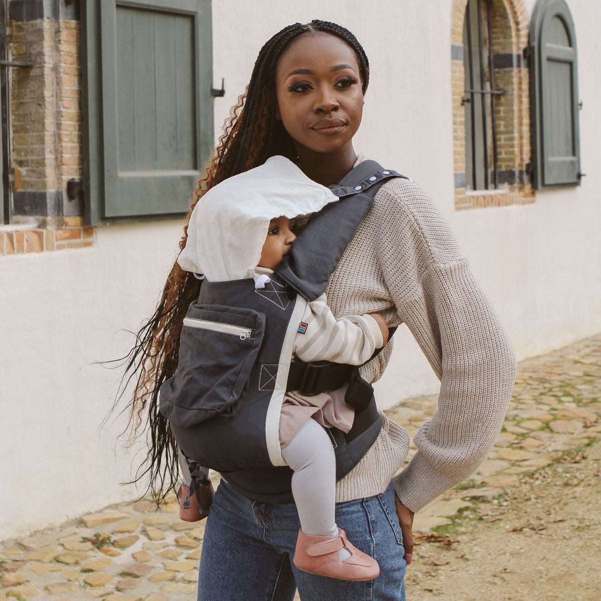 Ubuntu baba Carrier Stage 1 - Grey