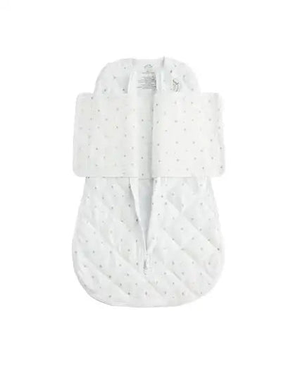 WEIGHTED SWADDLE 0-6 MONTHS BEDDING GREY STAR