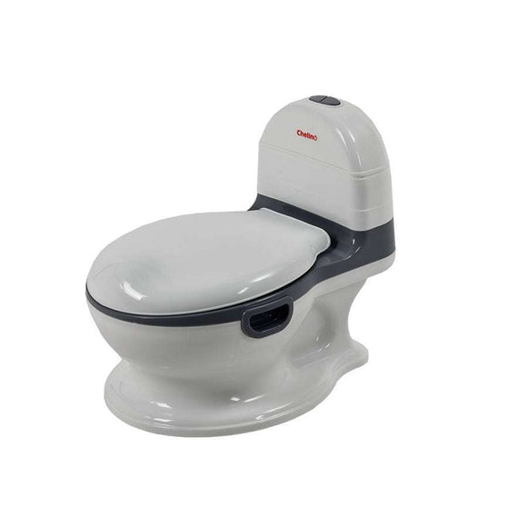 WHITE & GREY BABY TOILET Accessories