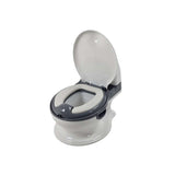 WHITE &amp; GREY BABY TOILET Accessories