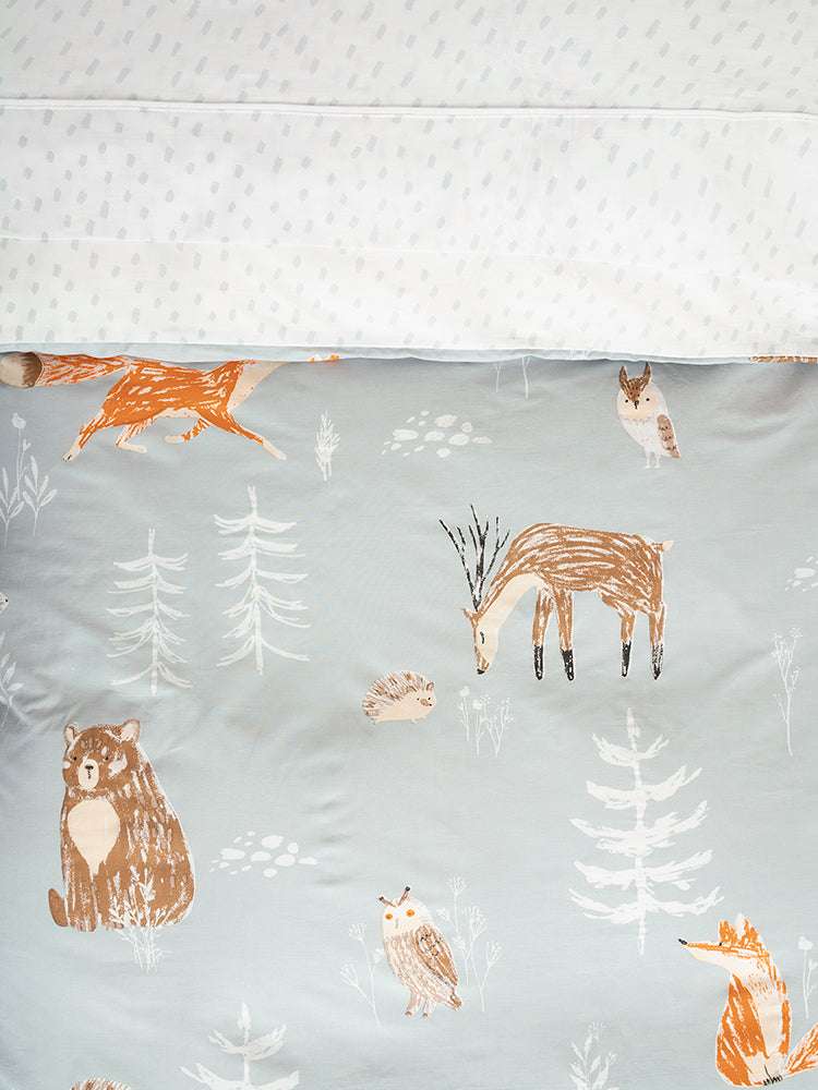 WINTER WOODS DUVET  SET BEDDING