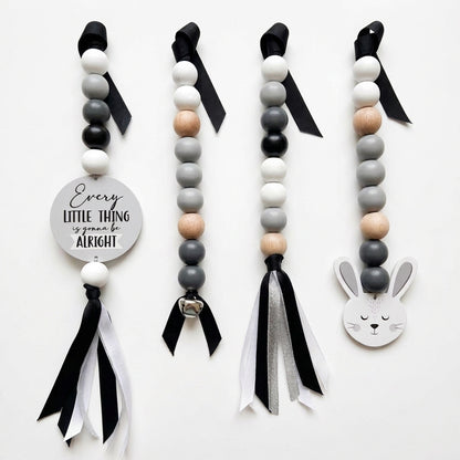 Wooden Dingle Dangle Set - Little Rabbit Decor