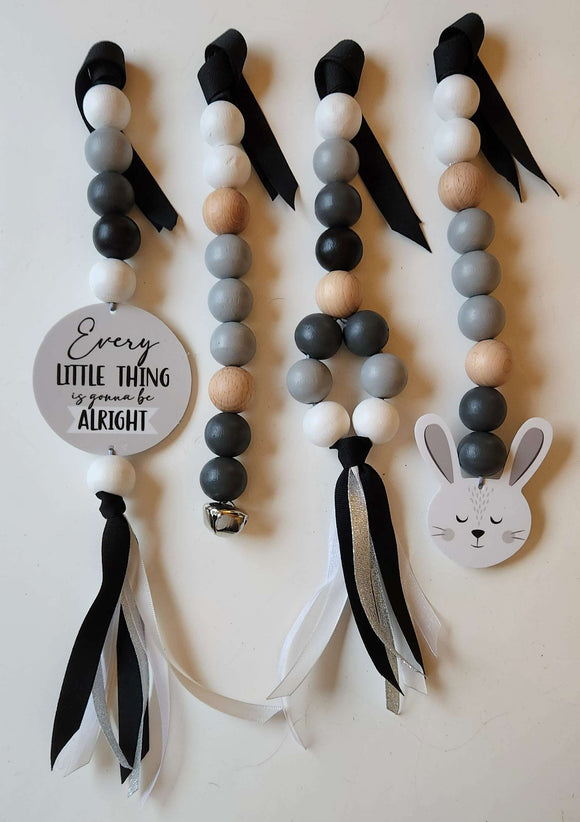 Wooden Dingle Dangle Set - Little Rabbit Decor