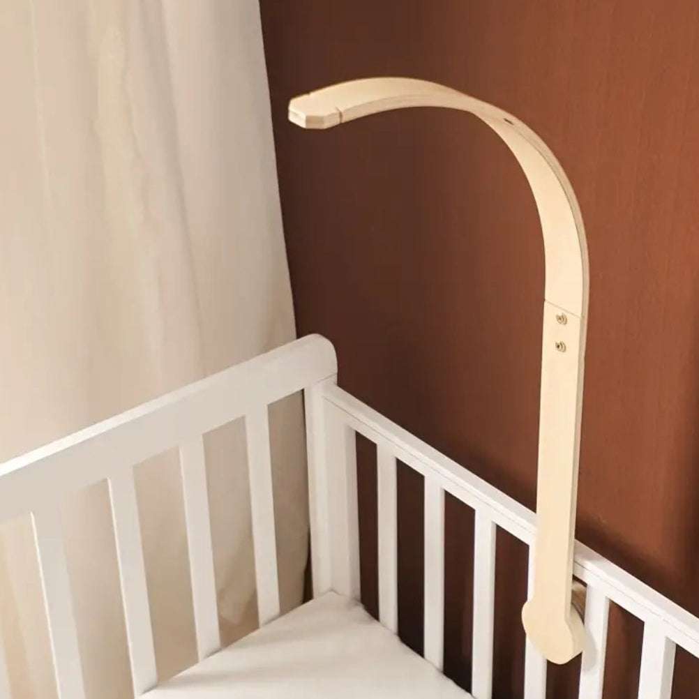 Wooden Mobile Arm Decor