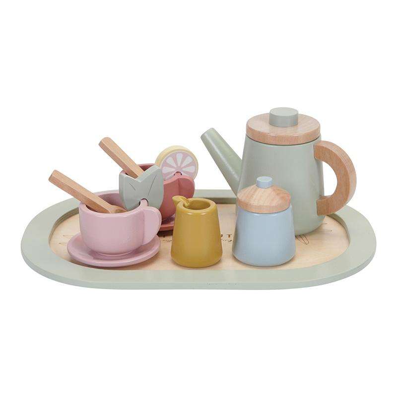 Wooden Tea Set-Multi Colour