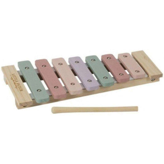 XYLOPHONE wooden toys pink