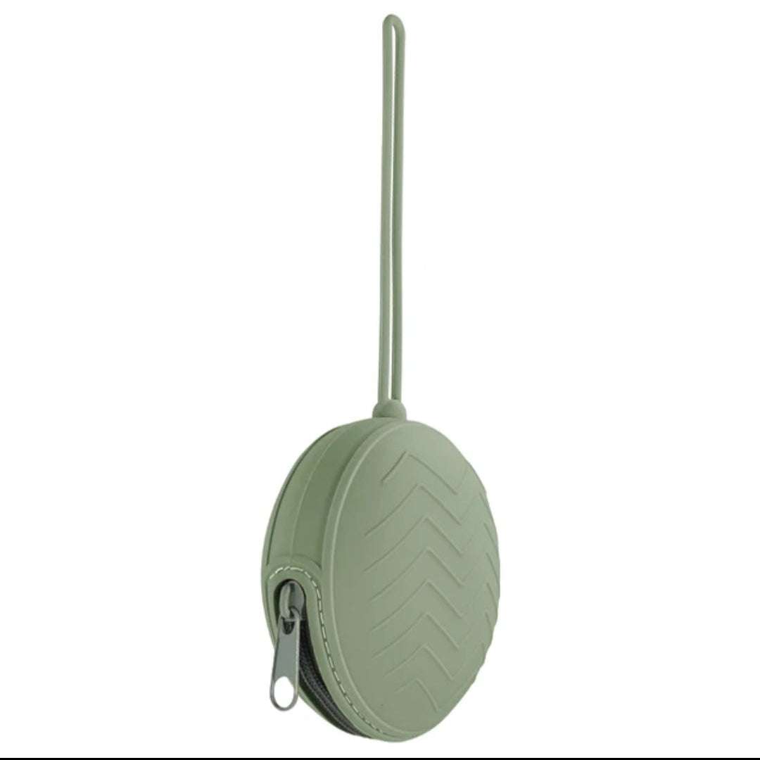 Zip Silicone Dummy Storage Case Accessories sage