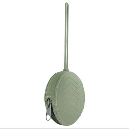 Zip Silicone Dummy Storage Case Accessories sage