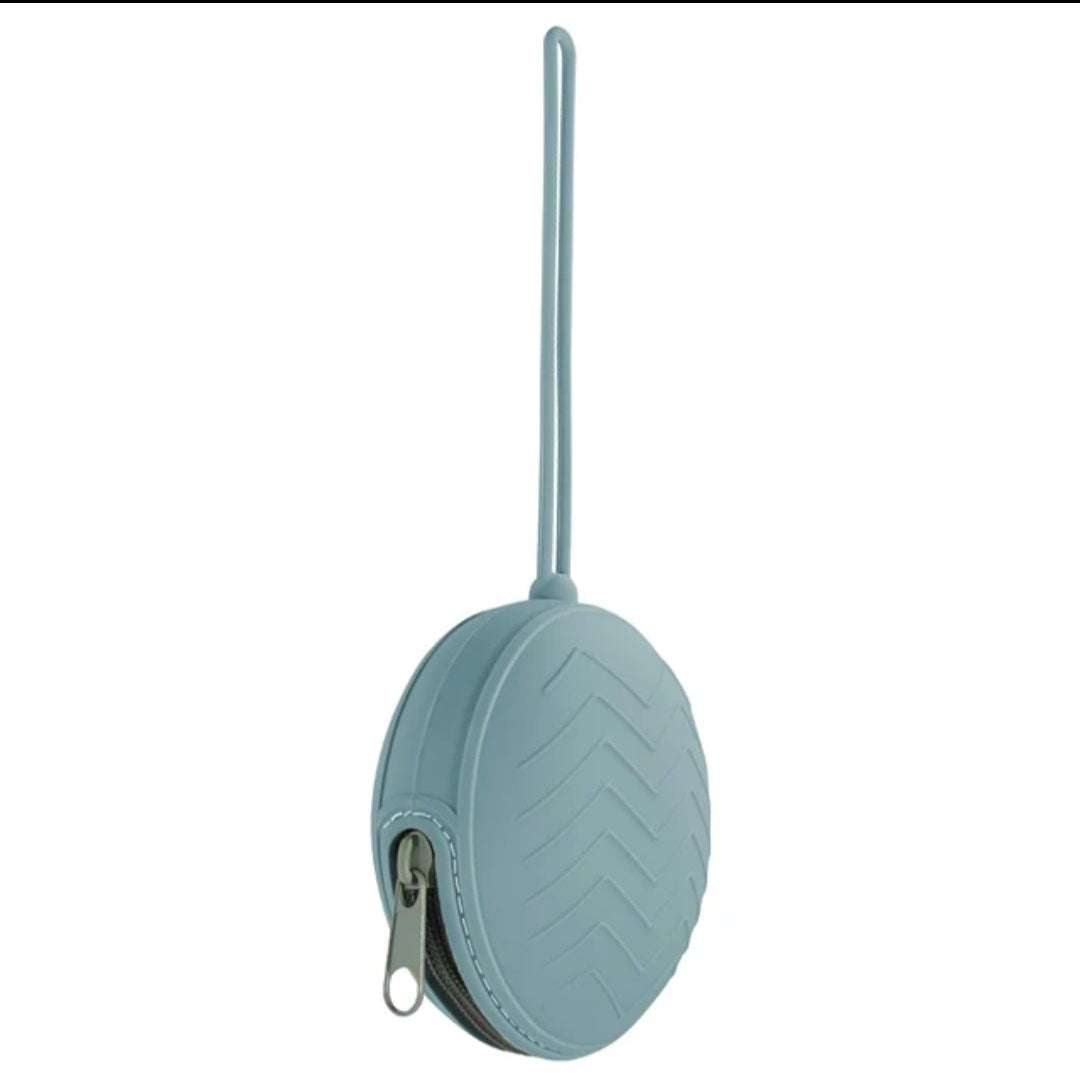 Zip Silicone Dummy Storage Case Accessories Blue