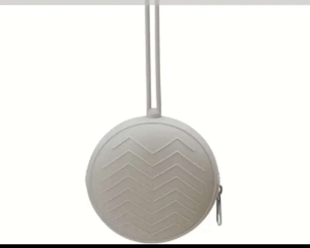 Zip Silicone Dummy Storage Case Accessories Gray