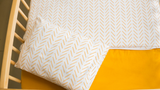 LINE PATTERN DUVET COVER AND PILLOW CASE