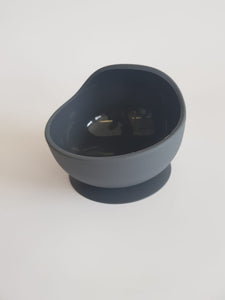 CHARCOAL SILICONE  BOWL