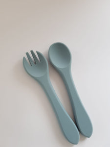 SILICONE ETHER FORK + SPOON